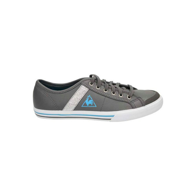 Le Coq Sportif Saint Malo Lea/Glitt Gris - Chaussures Baskets Basses